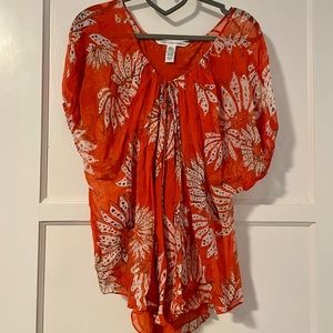 Diane von Furstenberg silk blouse